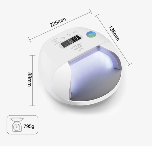 دستگاه یووی ال ای دی UV – LED ناخن 48 وات مدل 7 سان | SUN