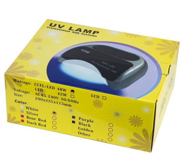 دستگاه یووی ال ای دی UV – LED ناخن 48 وات
