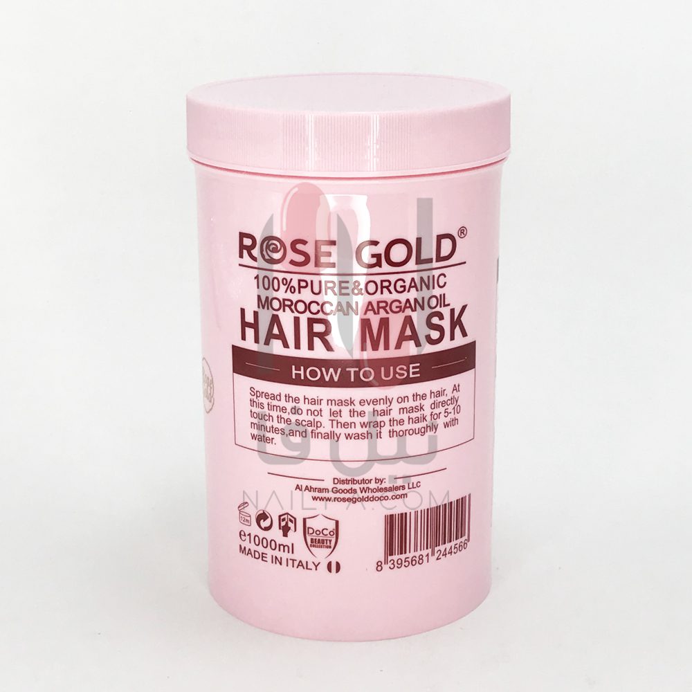 ماسک آرگان بعد از کراتین بدون سولفات رزگلد | Rose Gold